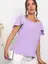 Блуза Летящая волна (сиреневая) Б13970-16М