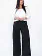 Брюки палаццо Креатив (черные) Б14636-24М
