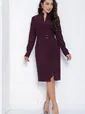 Платье Идеал (баклажан) П12585-9