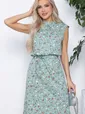 Платье Дарла (зеленое) П10711