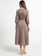 Платье трикотажное Ирина НЬЮ (кофе) П15220-9М