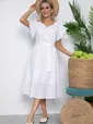 Платье Мелодия любви (белое) П13632-4М