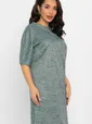 Платье трикотажное Ветта (зеленое) П14599-10М