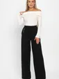 Брюки палаццо Адель (черные) Б14881-8М