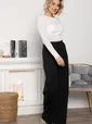 Брюки трикотажные Жанин (черные) Б14978-10М