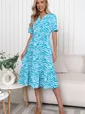 Платье Океан (голубое) П14004-45М