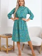 Платье Одиссея (зеленое) П15844-45М