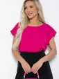 Блуза Юла (фуксия) Б12441-8