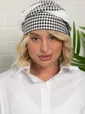 Чалма с косами (черно-белая) ЧК02-23М