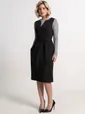 Платье Анфиса (черное) П15230-6М