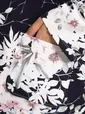 Жакет летний Фловерс (бело-синий) Б16144-18М