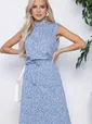 Платье Дарла (голубое) П10713
