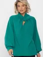 Блуза Юрмала  (изумруд) Б14268-30М