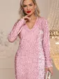 Платье праздничное Шэлдон (розовое) П14414-7М