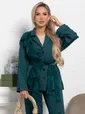 Костюм брючный Стилизация (изумруд) К15330-4М