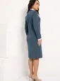 Платье Деловой стиль (джинс) П12760-12М