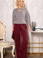 Джемпер трикотажный Сайрис (светло-серый) Б14790-50М