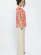 Костюм Яркие планы (бежево-красный) К13591-30М