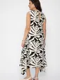 Сарафан Лада (черно-белый) П13689-21М