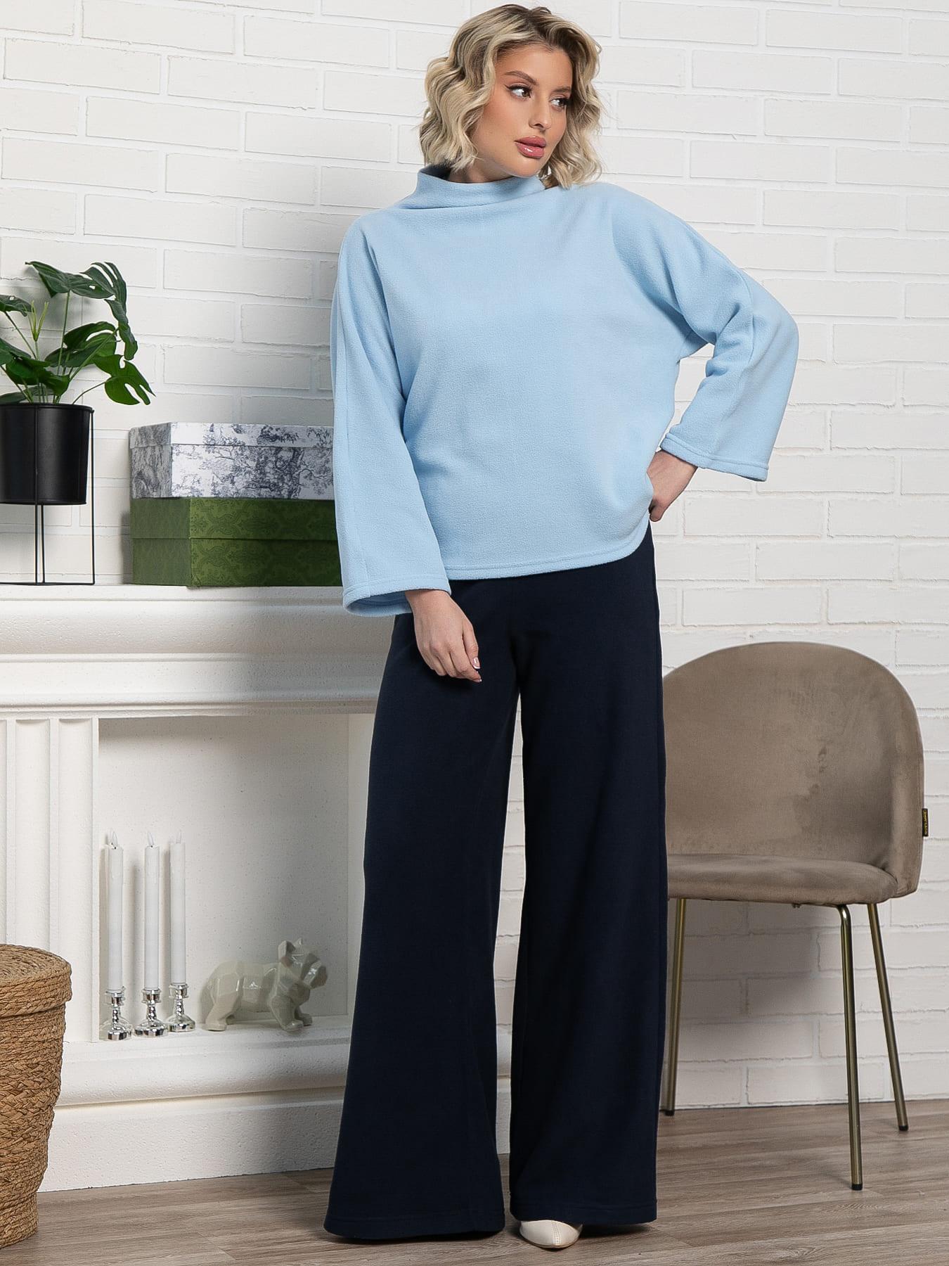 Костюм флисовый Дыхание зимы (синий) К15174-10М