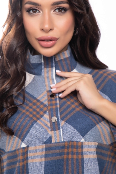 Рубашка "Капитолина" (джинс) Б7518