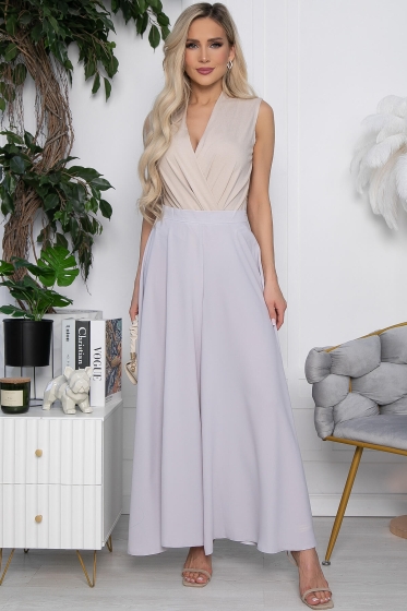 Брюки Камелия (светло-серые) Б10337