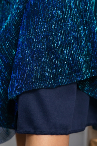 Платье праздничное Млечный путь (бирюзовое) П14646-5М