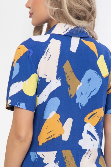 Комбинезон "Марсель" (блю/абстракция) К5870