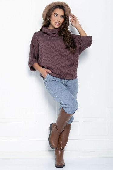 Блуза Барбара (ягодная) Б10987