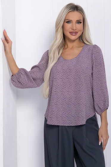 Блуза Флоренция (лиловая) Б12274-29