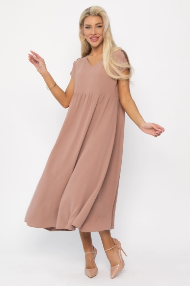 Платье Летние деньки (бежевое) П13650-18М