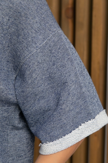 Футболка Карина (джинс) Б13132-22М