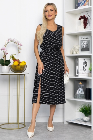 Платье Поцелуй солнца (черное) П13904-19М