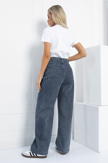 Джинсы Фабиан (мокрый асфальт) Б12868-4М