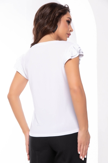 Блуза "Анджелина" (вайт) Б7954