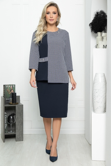 Костюм "Ортея" (темно-синий) К5625