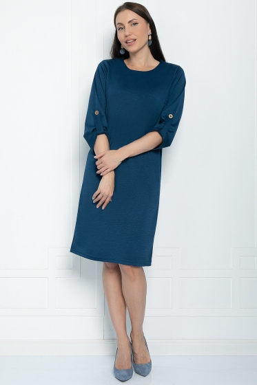 Платье Малибу (синее) П11245