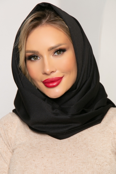 Косынка с отворотом (блэк) КО8