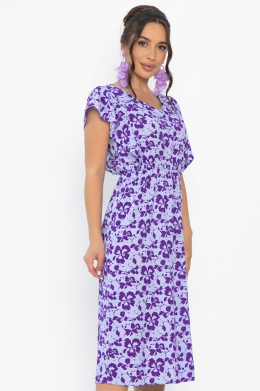 Платье Айлана (голубое) П13932-35М