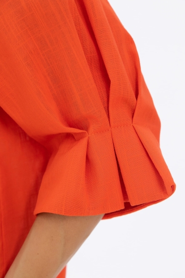 Блуза Ясмина (оранжевая) Б13620-5М
