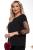 Блуза "Агнесса" (блэк) НЬЮ Б7578