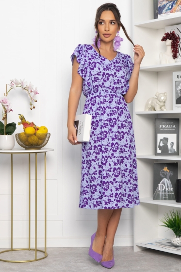 Платье Айлана (голубое) П13932-35М