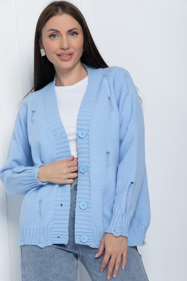 Кардиган Ирма (голубой) Б11257