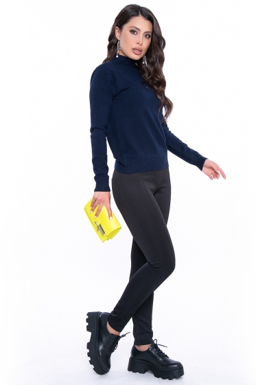 Водолазка "Осенняя история" (синяя) Б2779