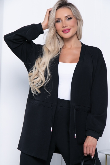 Жакет "На стиле" (блэк) Б7161