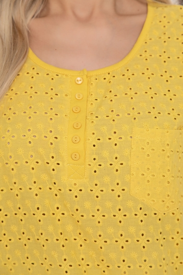 Блуза Радмила (горчица) Б10430