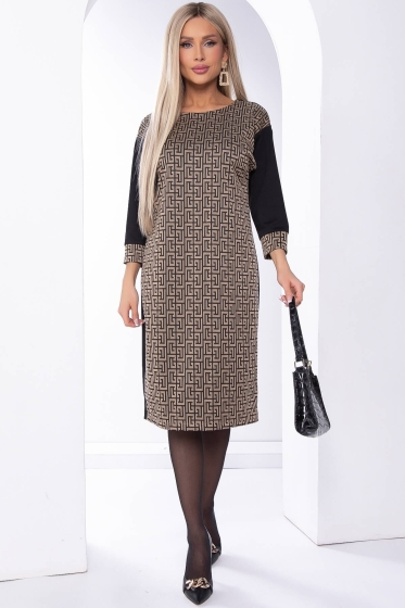 Платье "Греция" (песок) П8255