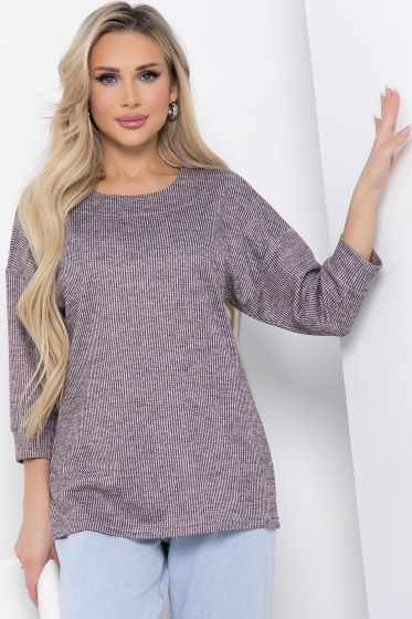 Джемпер "В гармонии с собой" (полоска) Б8465