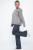 Свитер оверсайз Анита (серый) Б14759-1М