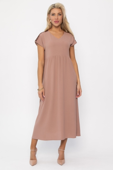 Платье Летние деньки (бежевое) П13650-18М